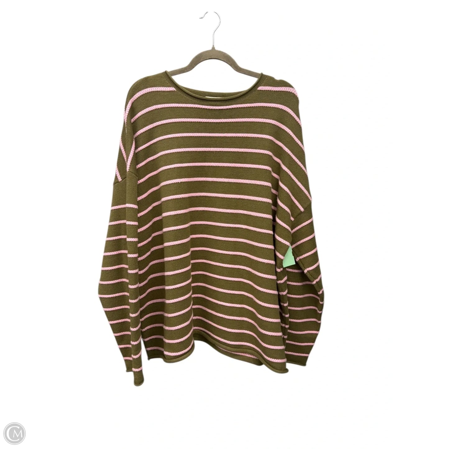 Sweater By Chicsoul In Green, Size: 2x