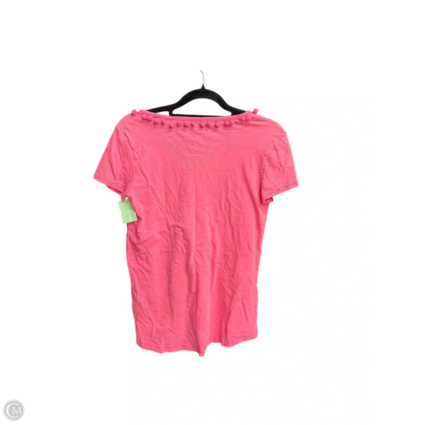 Top Short Sleeve Designer By Lilly Pulitzer In Pink, Size: Xs
