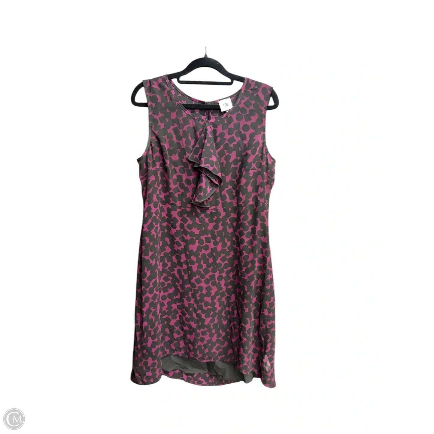 Dress Casual Short By Cabi In Black & Purple, Size: S