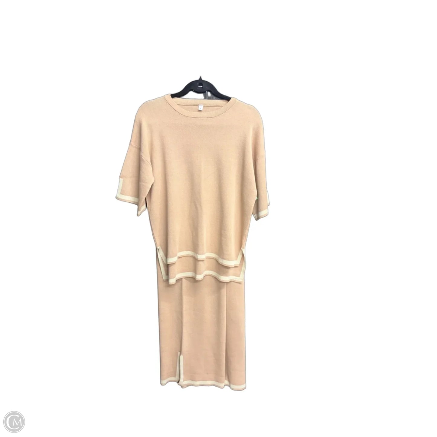 Pants Set 2pc By Clothes Mentor In Beige, Size: S