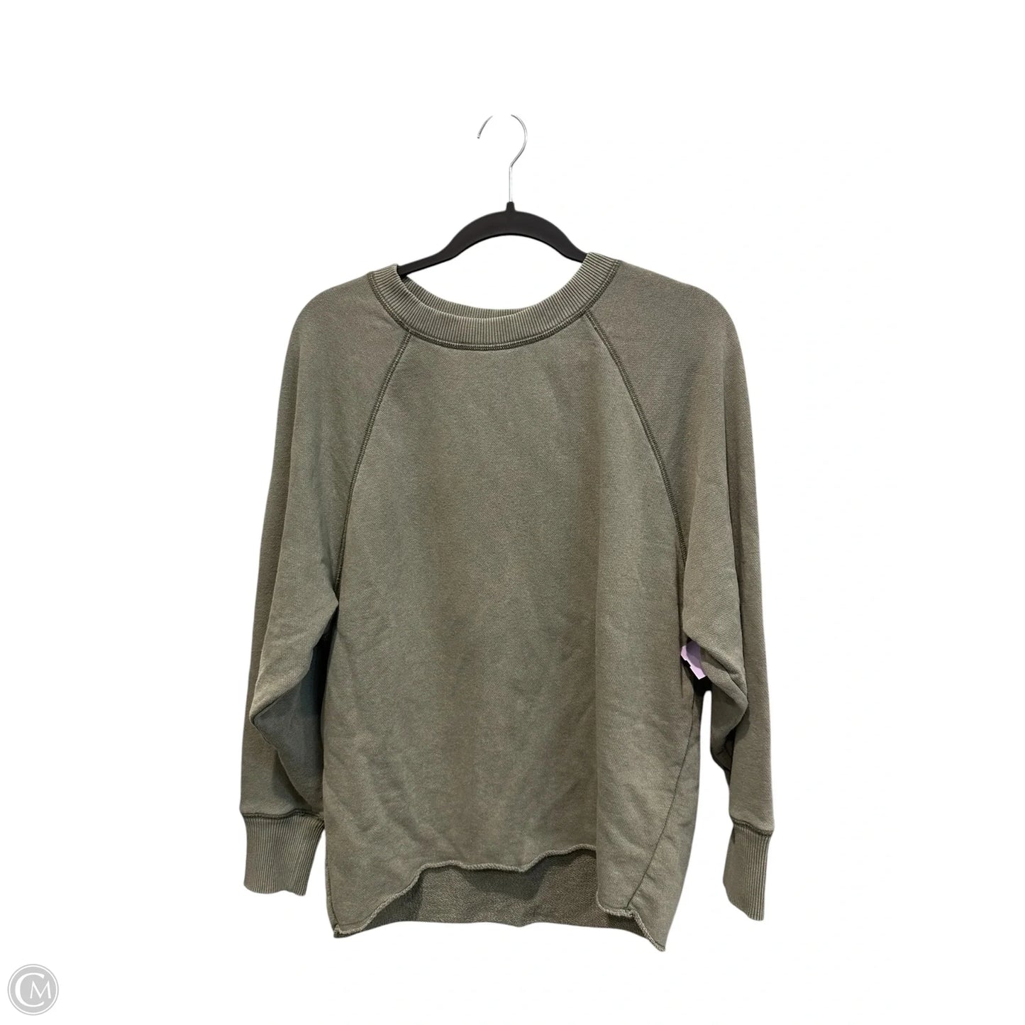Sweatshirt Crewneck By Aerie In Green, Size: Xs