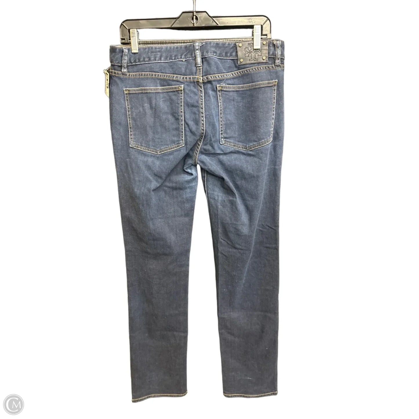 Jeans Designer By Tory Burch In Blue Denim, Size: 8