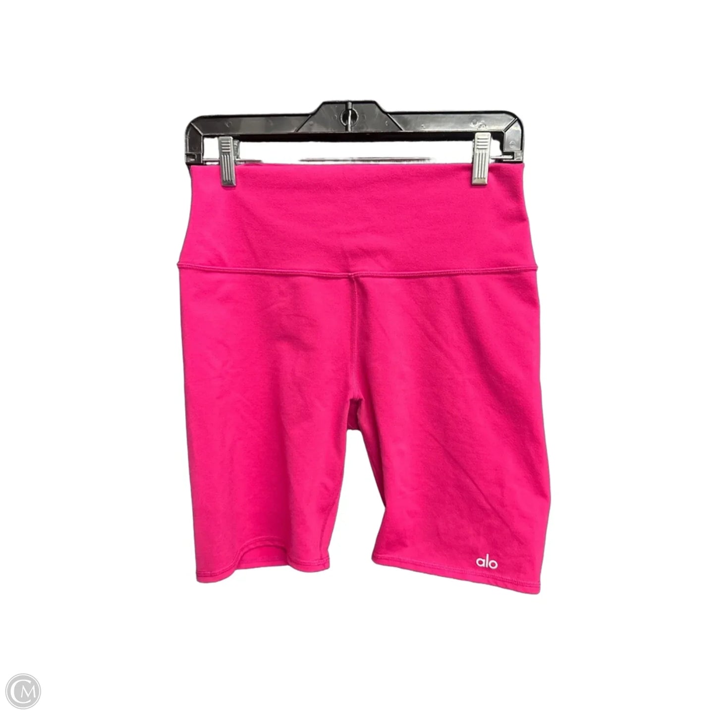 Athletic Shorts By Alo In Pink, Size: L