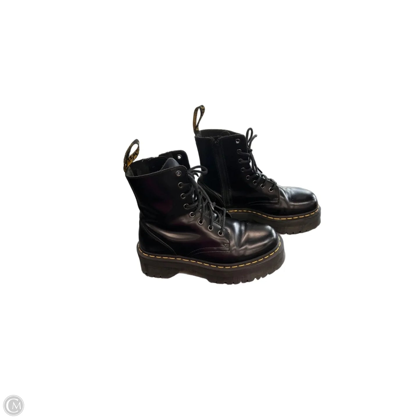 Boots Combat By Dr Martens In Black, Size: 8