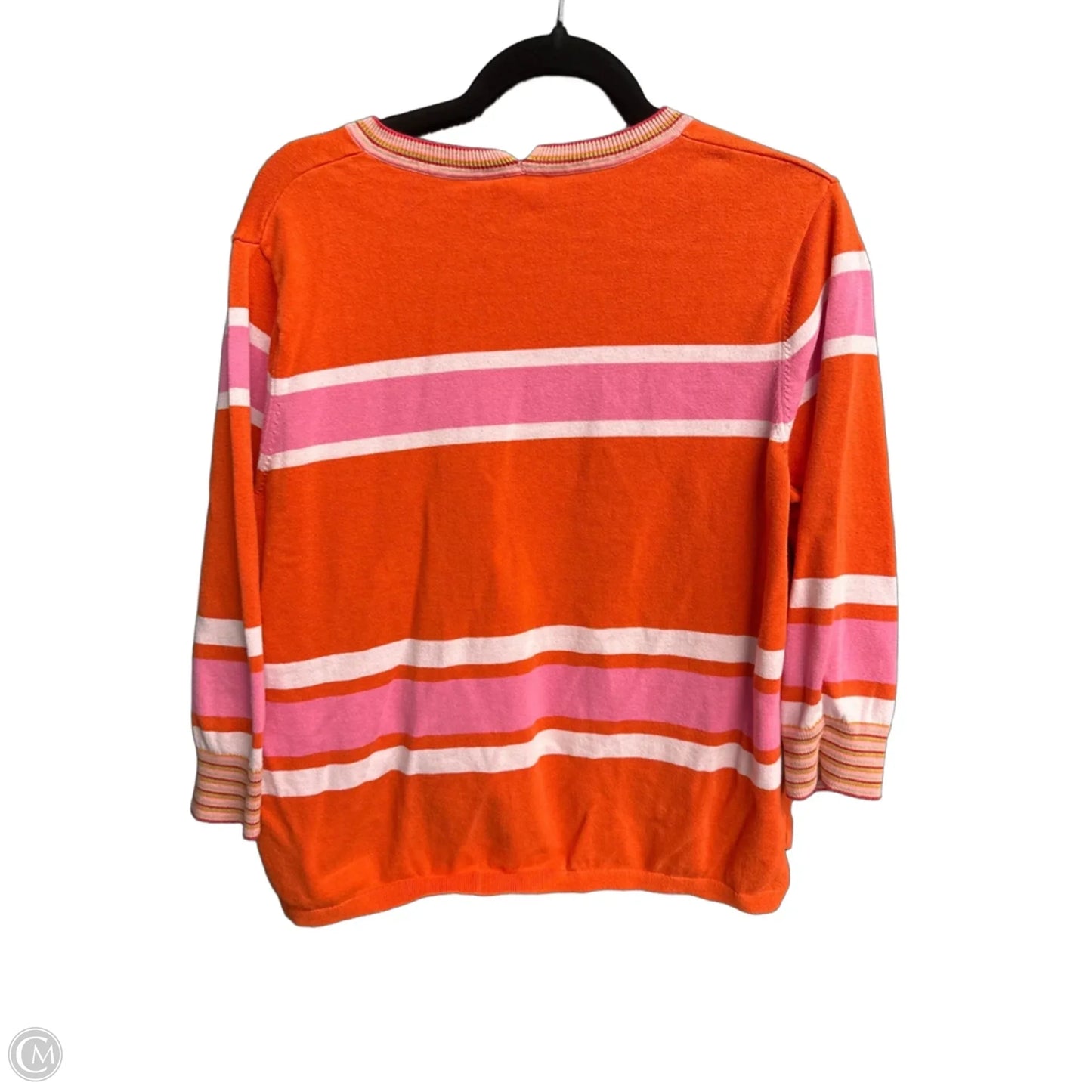 Sweater By Cabi In Striped Pattern, Size: L