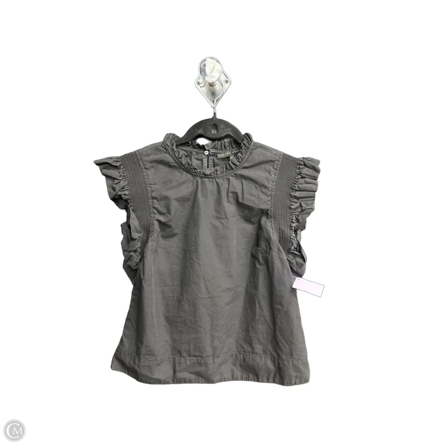 Top Short Sleeve By English Factory In Black, Size: Xs
