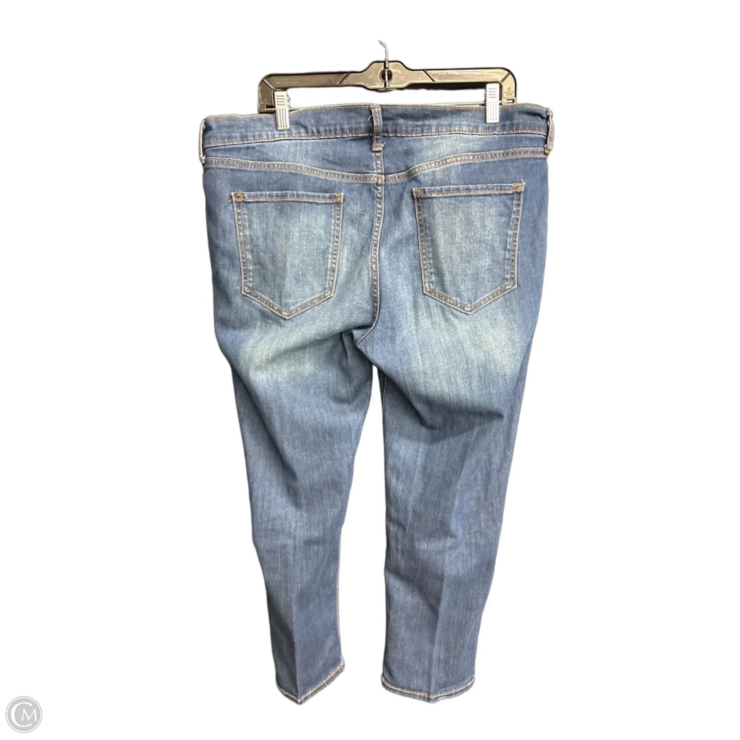 Jeans Boyfriend By Old Navy In Blue Denim, Size: 14