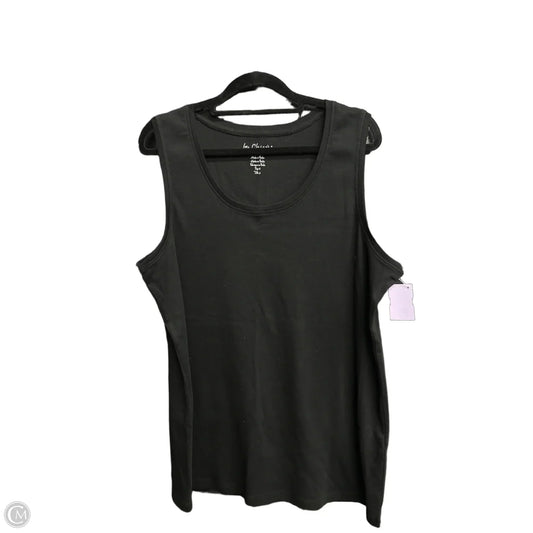 Top Sleeveless By Chicos In Black, Size: Xl