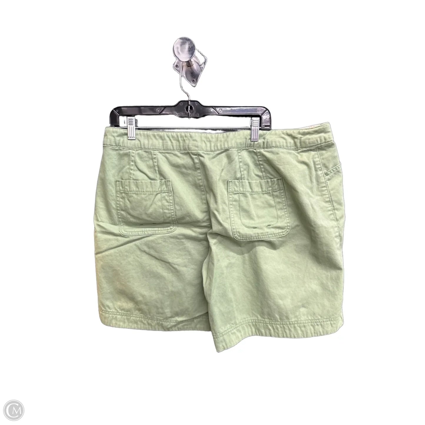 Shorts By Natural Reflections In Green, Size: 18