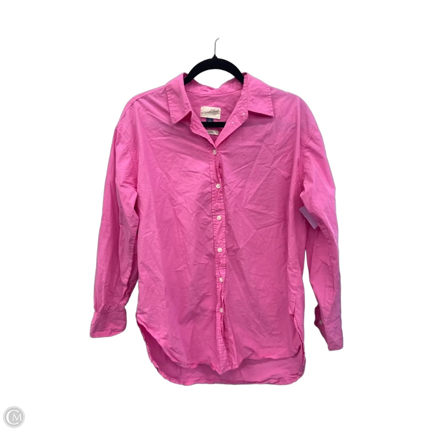 Top Long Sleeve By Universal Thread In Pink, Size: S