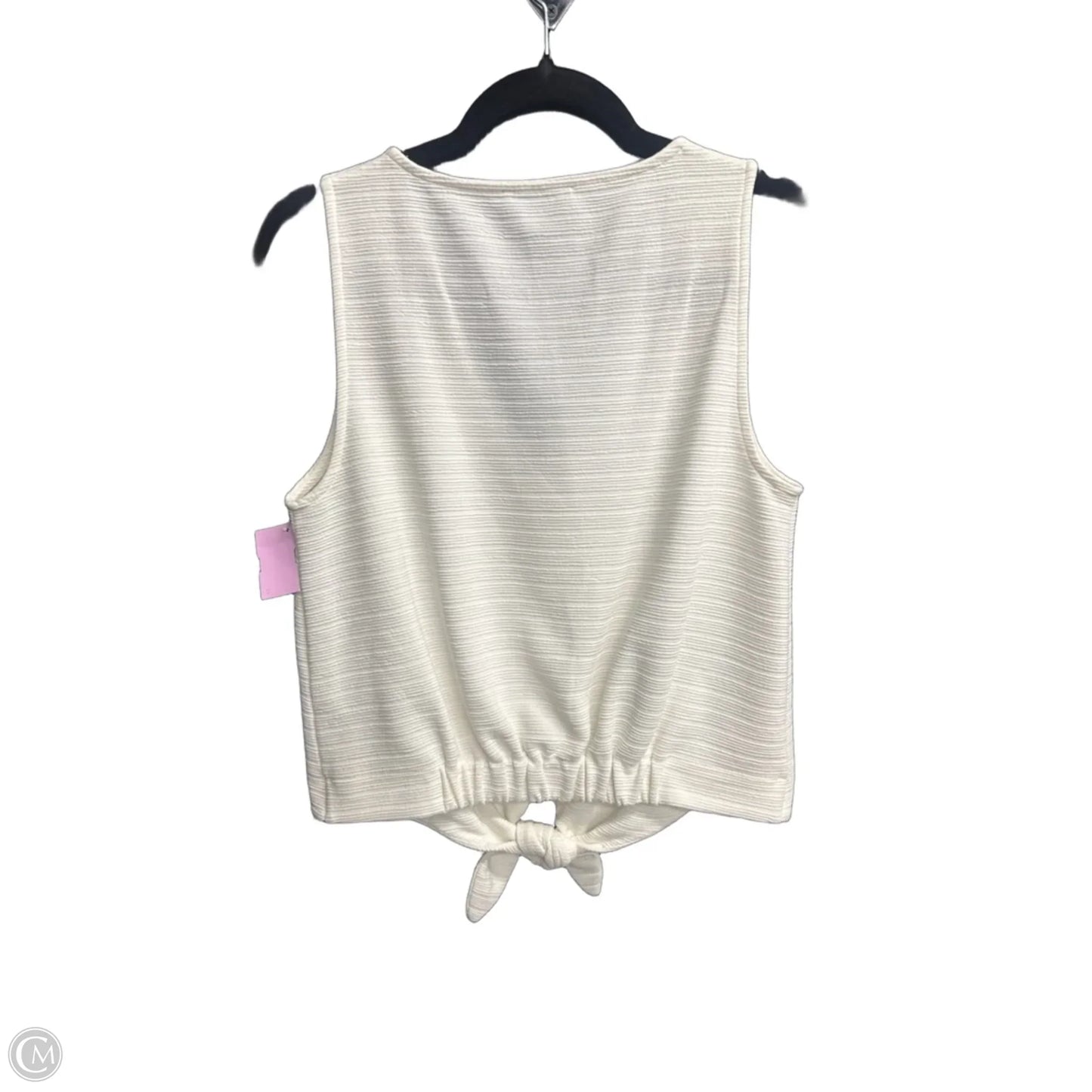Top Sleeveless By J. Crew In White, Size: S