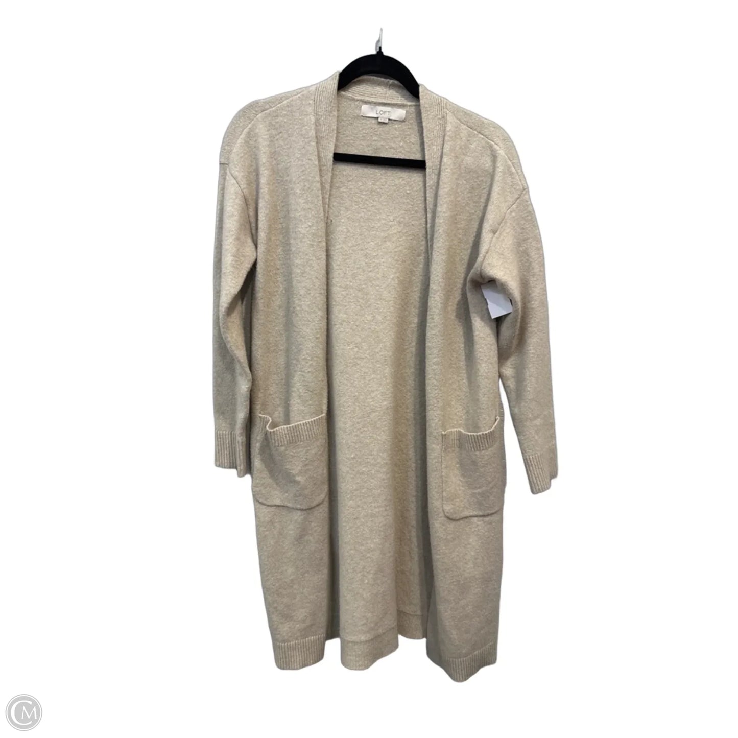 Cardigan By Loft In Tan, Size: Xs