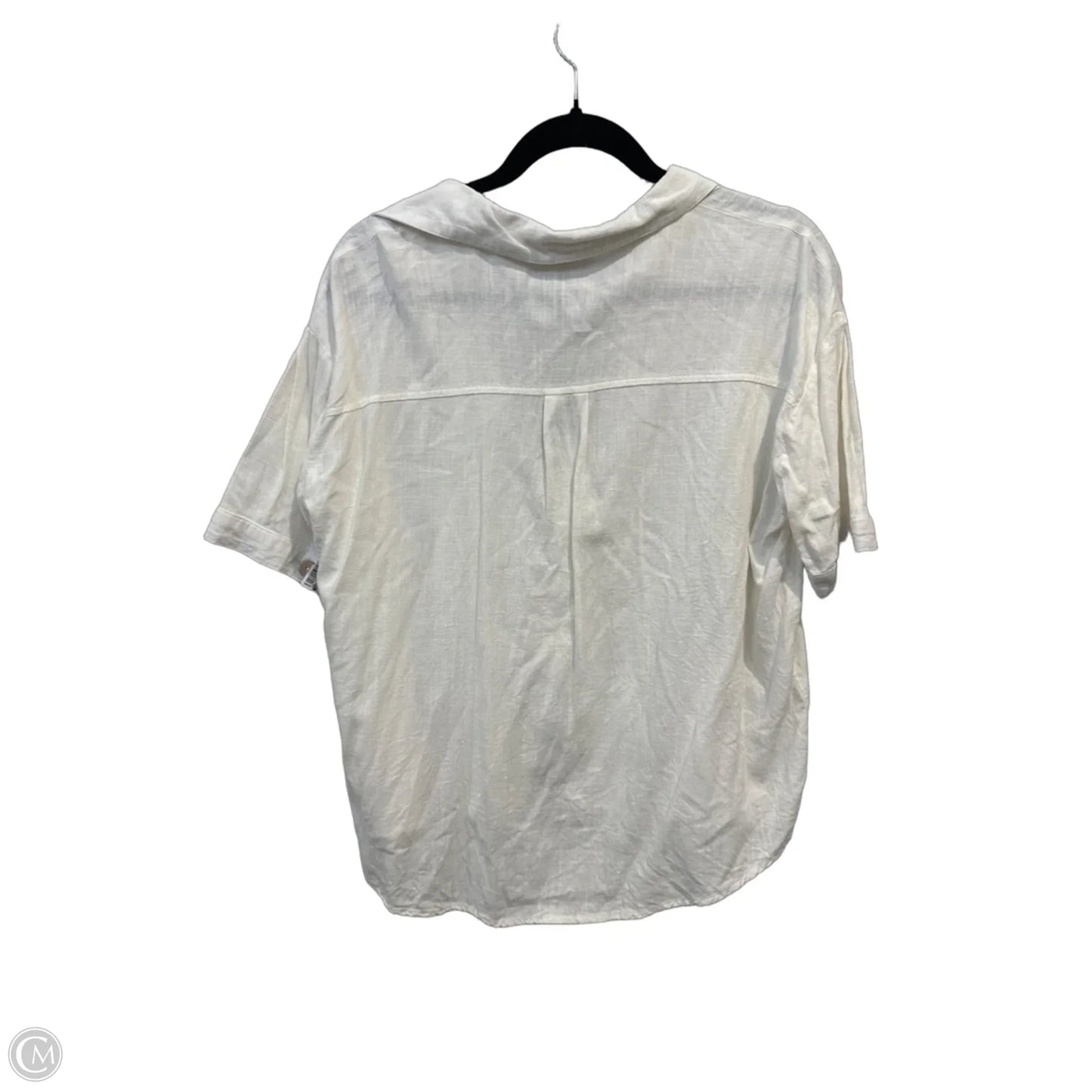 Top Short Sleeve By Umgee In White, Size: M