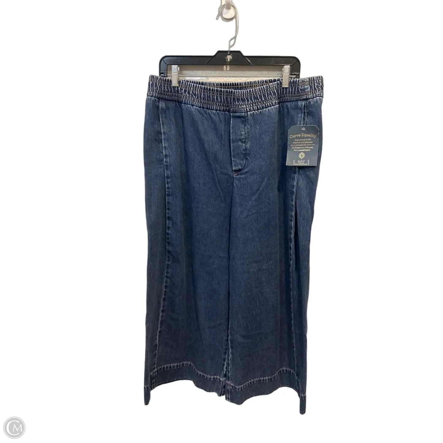 Jeans Wide Leg By Democracy In Blue Denim, Size: 12