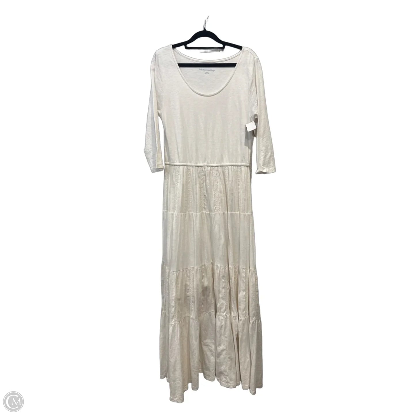 Dress Casual Maxi By Soft Surroundings In White, Size: Xs