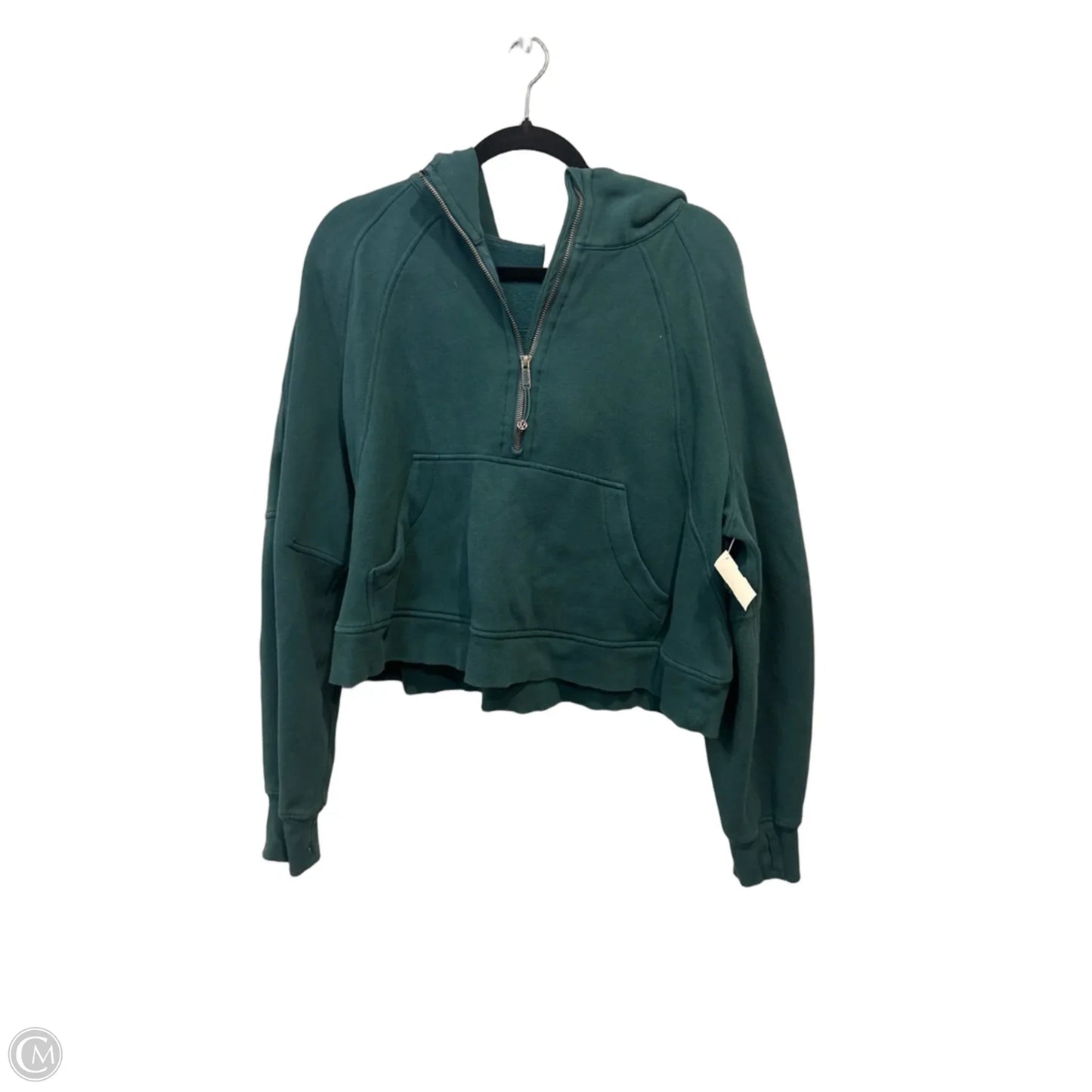 Athletic Jacket By Lululemon In Green, Size: 2x