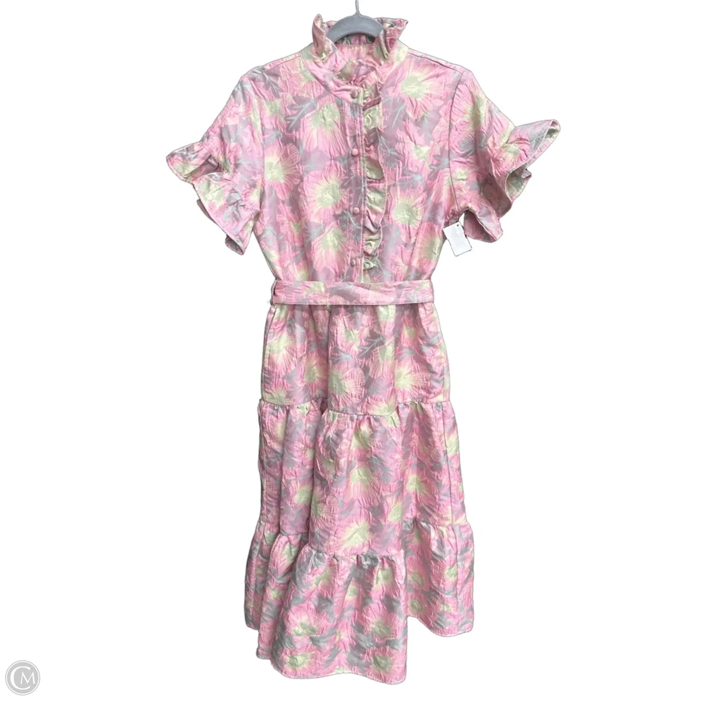 Dress Casual Maxi By Clothes Mentor In Floral Print, Size: M