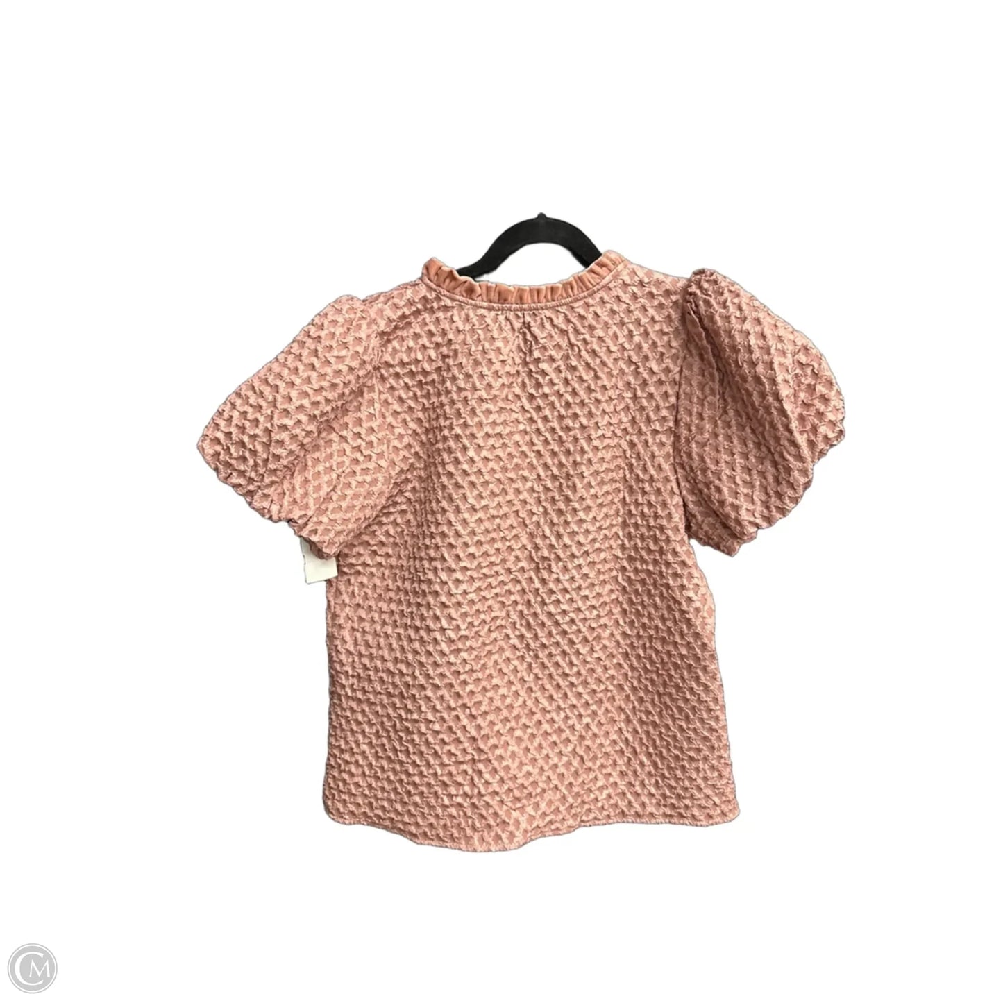 Top Short Sleeve By Gigio In Mauve, Size: M