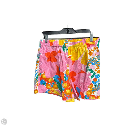 Shorts By Adrienne In Floral Print, Size: 12