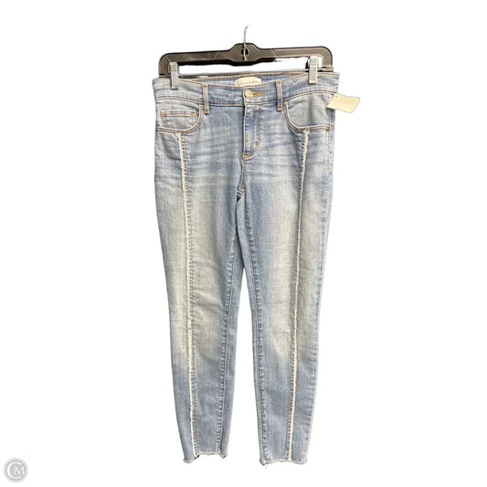 Jeans Skinny By Loft In Blue Denim, Size: 2