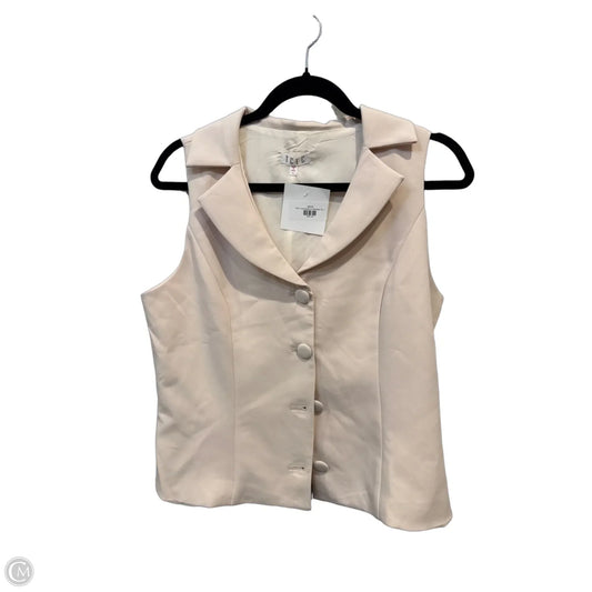 Vest Other By Tcec In Cream, Size: L