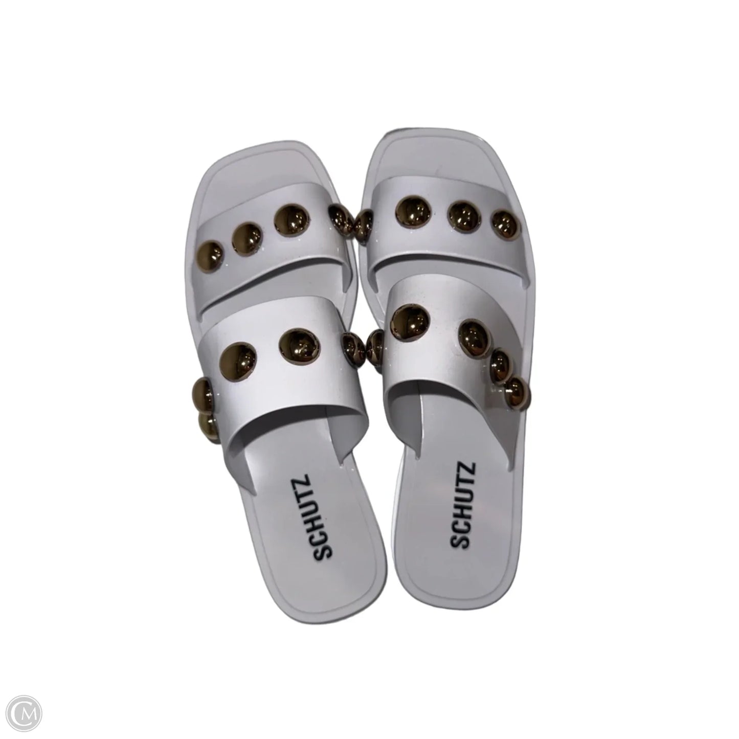 Sandals Flats By Schutz In White, Size: 9