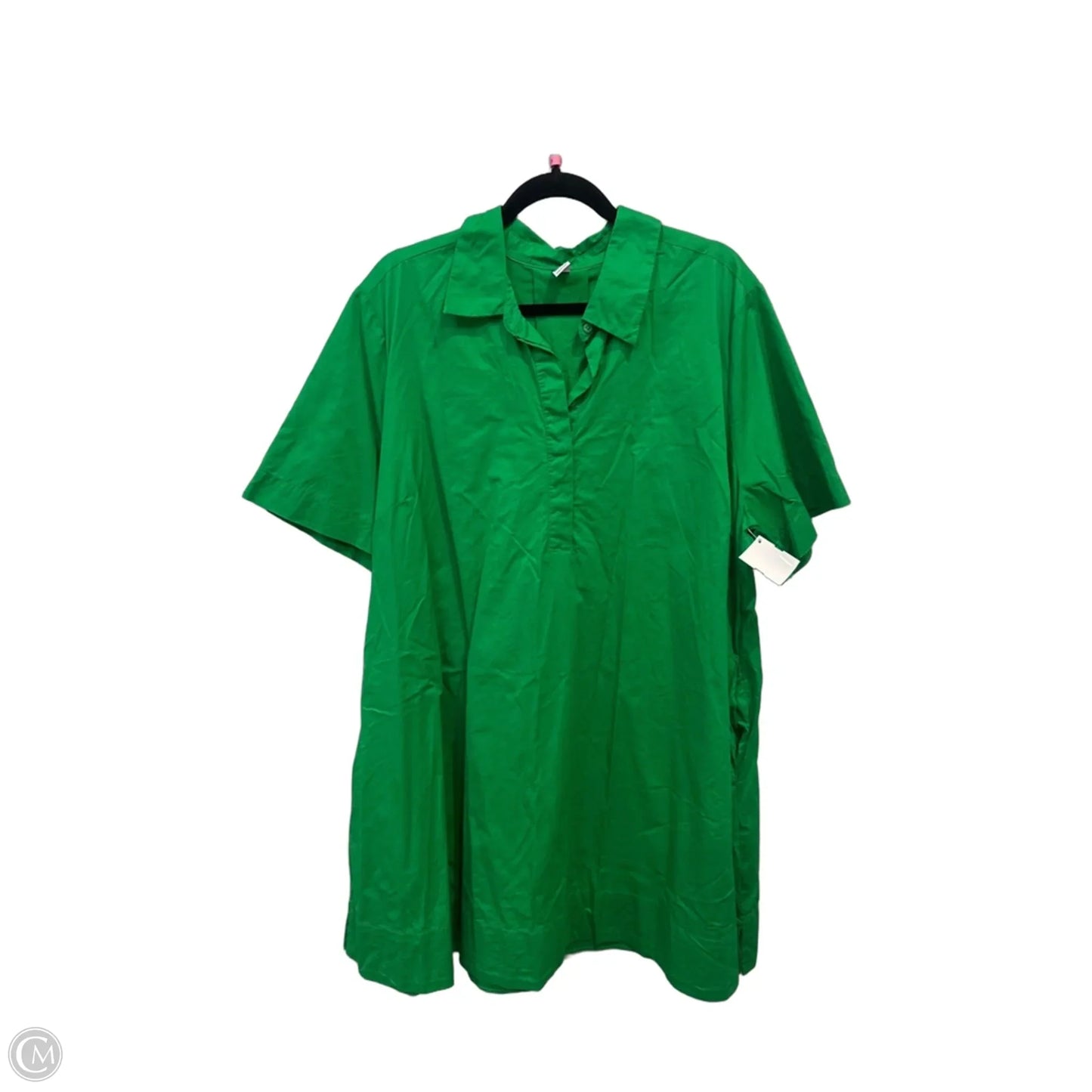 Dress Casual Short By Old Navy In Green, Size: Xl