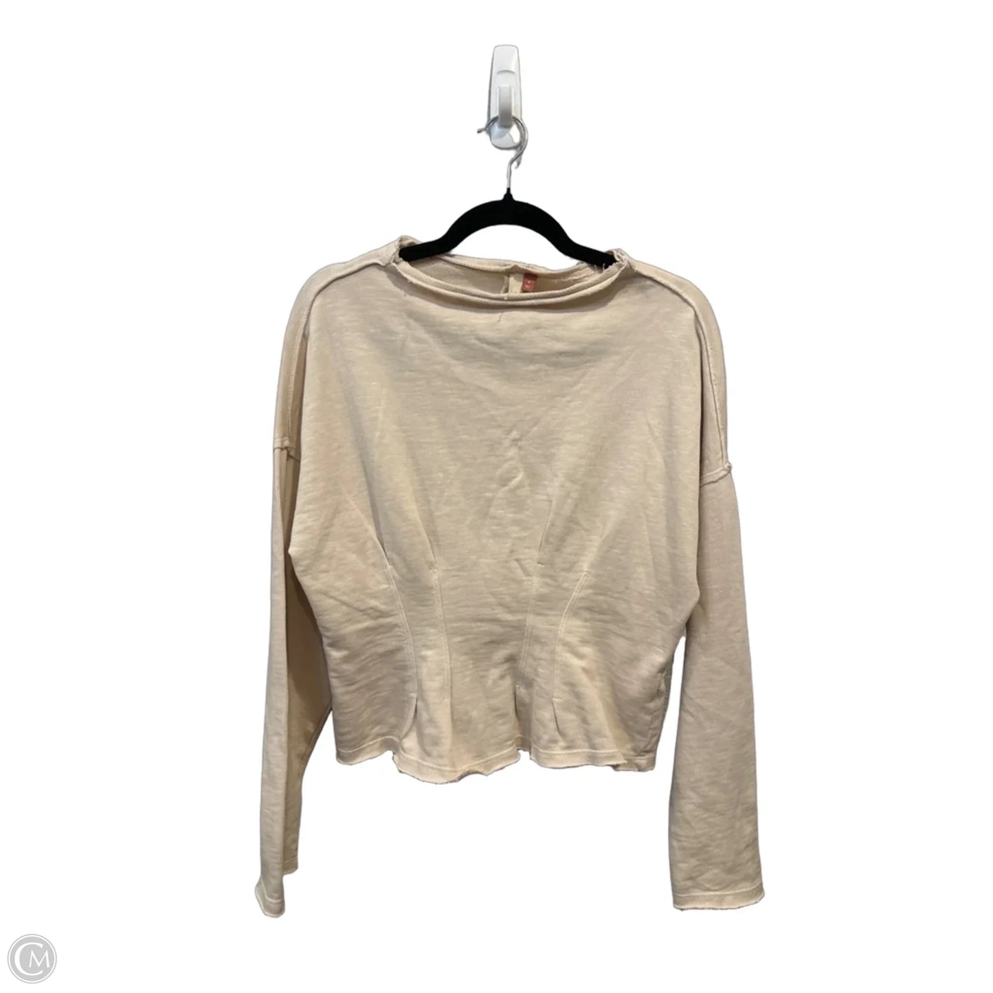 Top Long Sleeve By Pilcro In Cream, Size: S