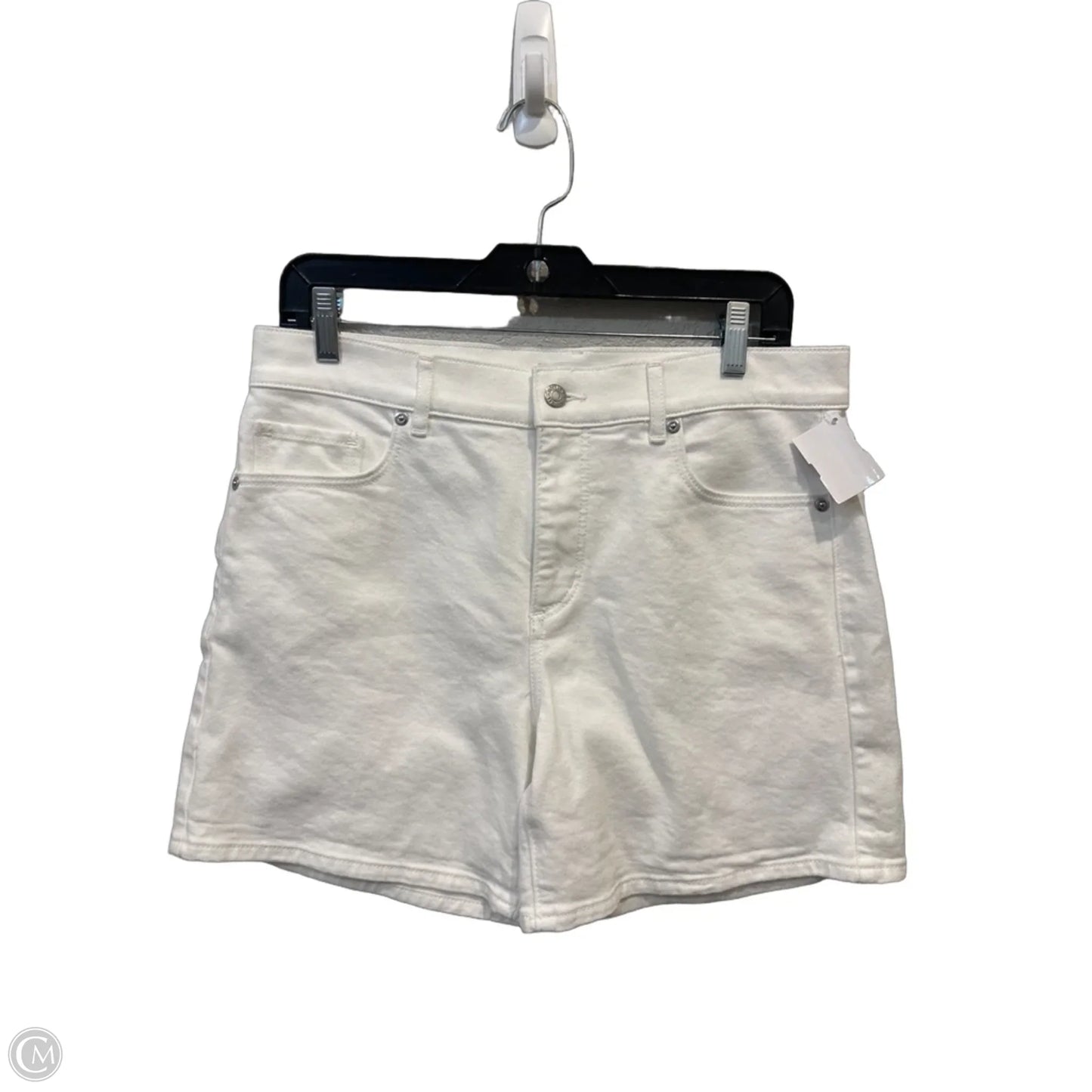 Shorts By Loft In White Denim, Size: 6