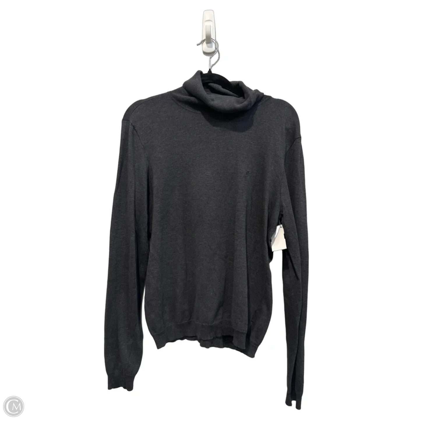 Top Long Sleeve By Ralph Lauren In Grey, Size: L
