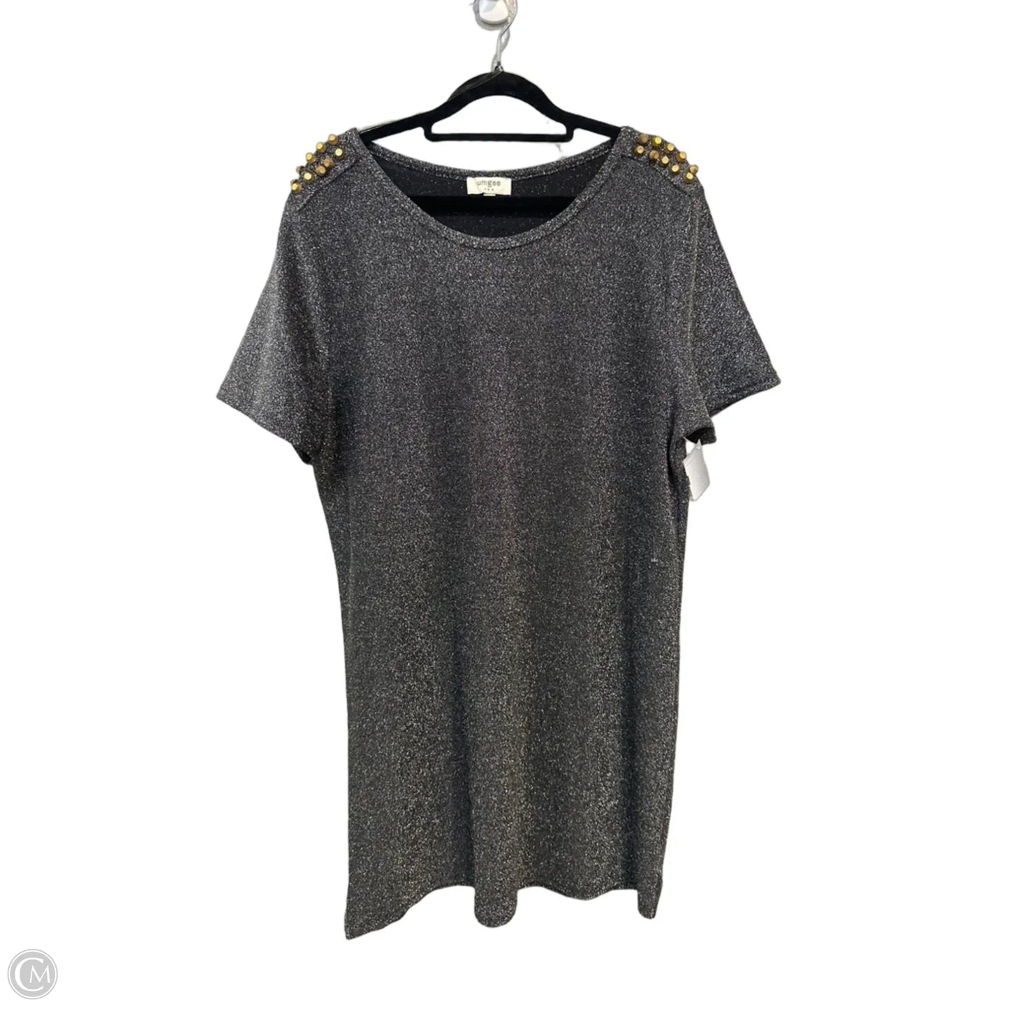 Dress Casual Short By Umgee In Grey, Size: L
