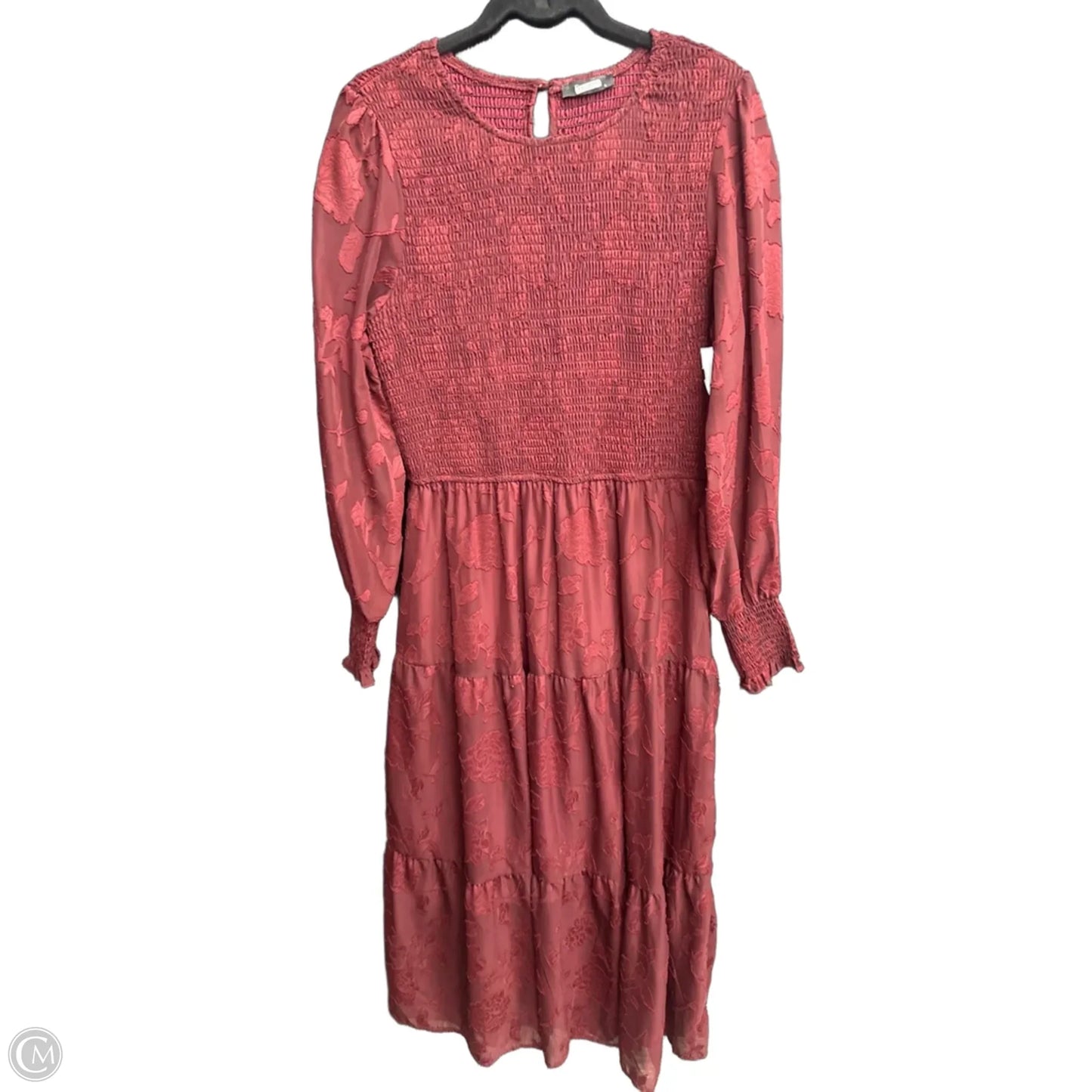 Dress Casual Maxi By Clothes Mentor In Maroon, Size: S
