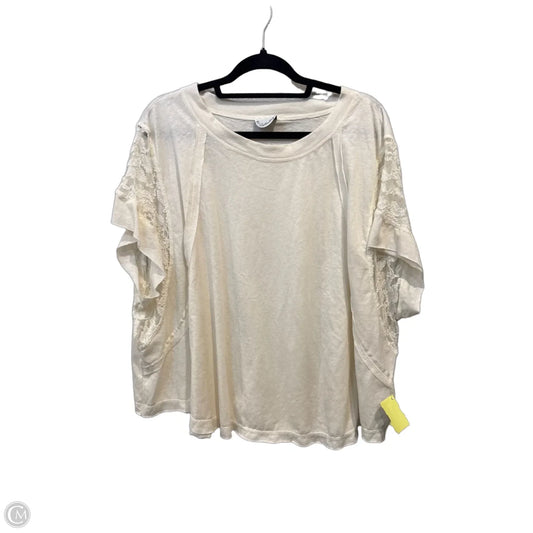 Top Sleeveless By Arula In White, Size: Xl