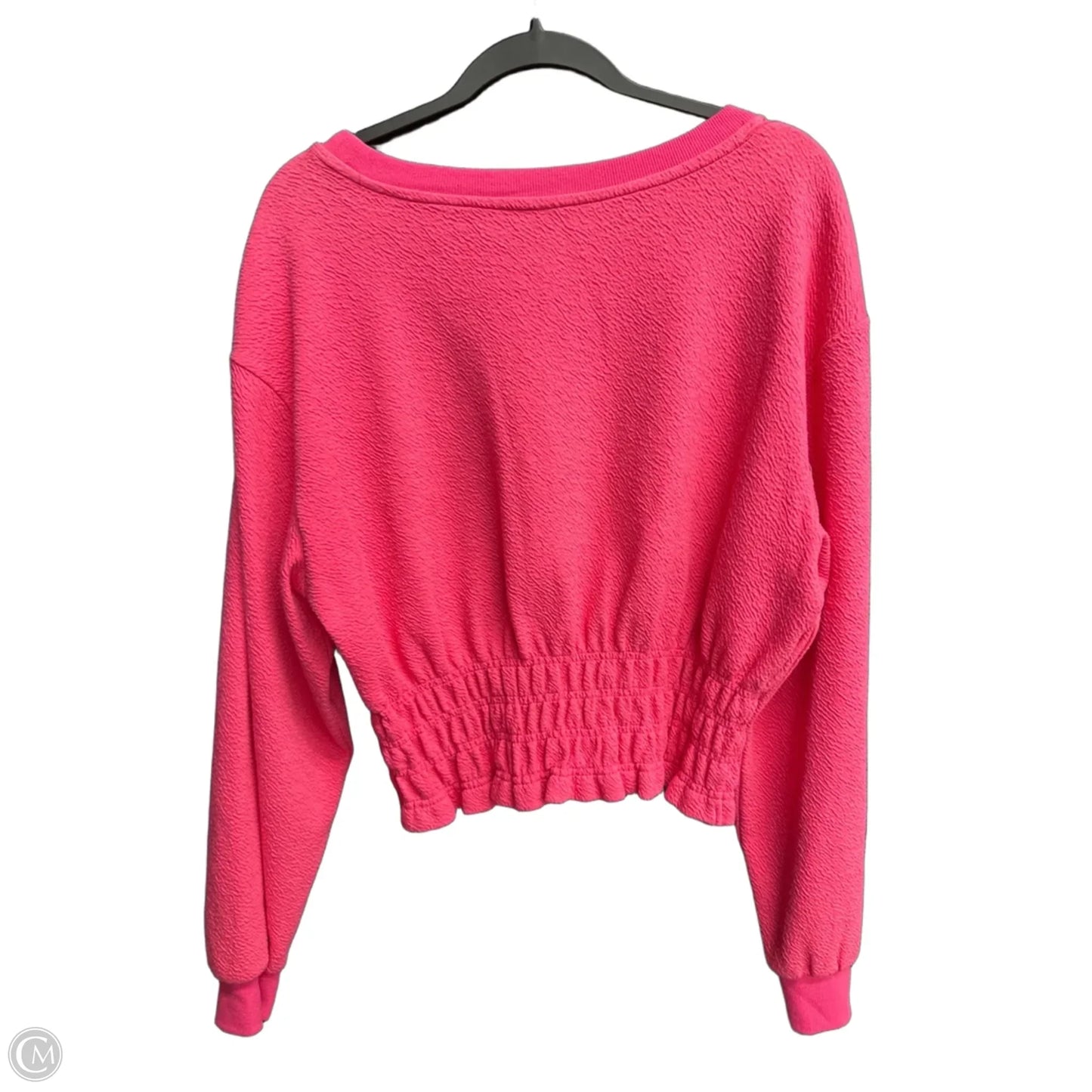 Top Long Sleeve By Maeve In Pink, Size: L