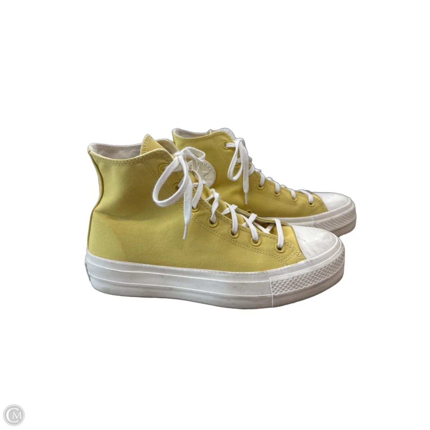 Shoes Sneakers By Converse In Yellow, Size: 10