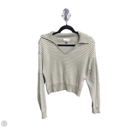 Sweater By Universal Thread In Striped Pattern, Size: S
