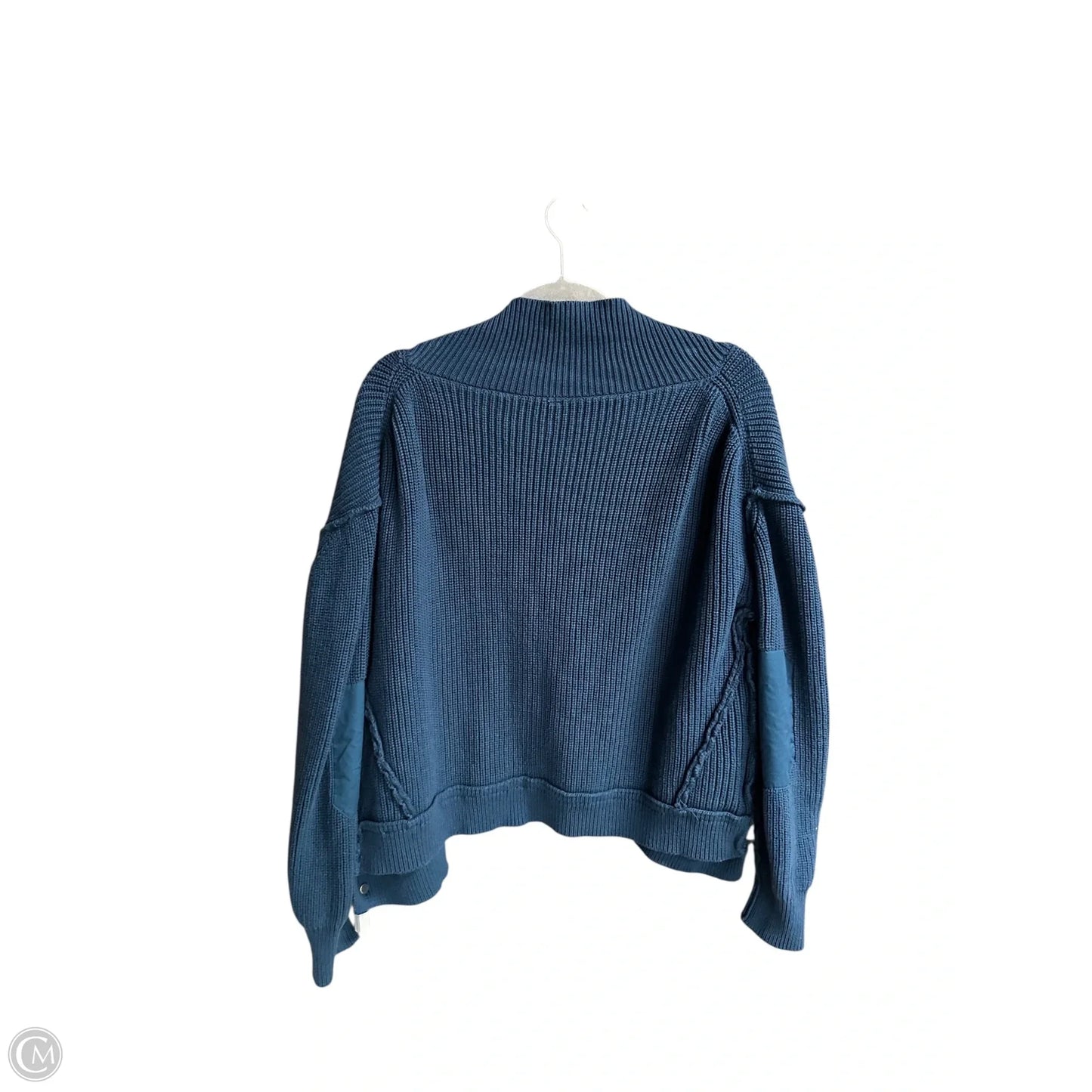 Sweater Cardigan By Clothes Mentor In Teal, Size: S