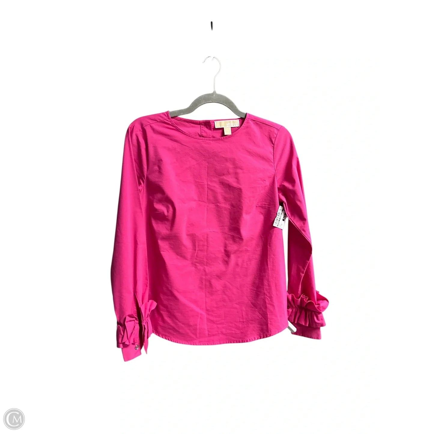 Top Long Sleeve By Michael By Michael Kors In Pink, Size: Xs