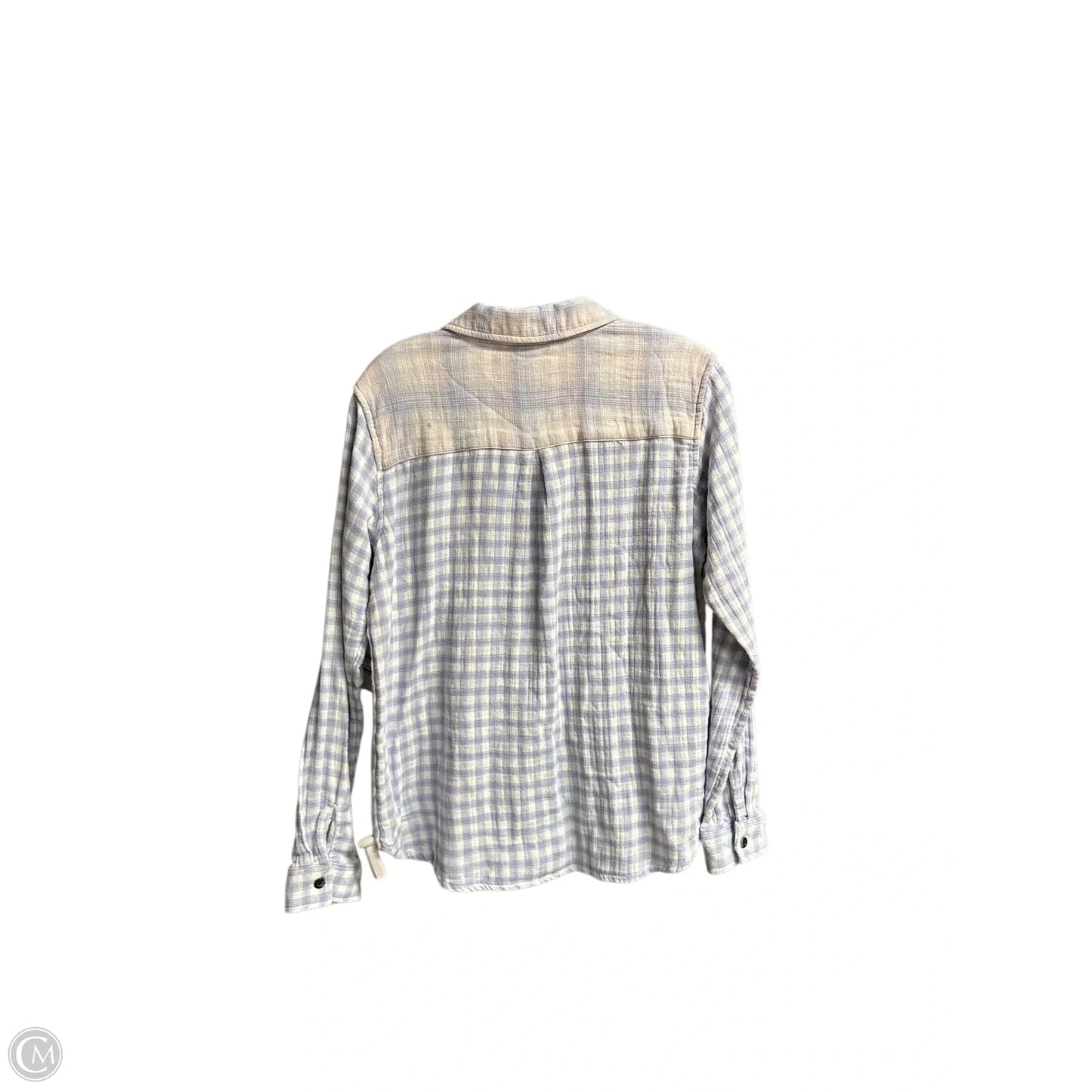 Top Long Sleeve By Altard State In Blue, Size: S
