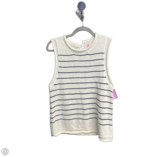 Top Sleeveless By Clothes Mentor In Striped Pattern, Size: L
