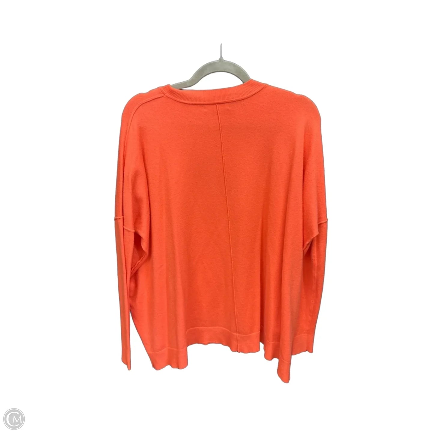 Top Long Sleeve By Karlie In Orange, Size: S