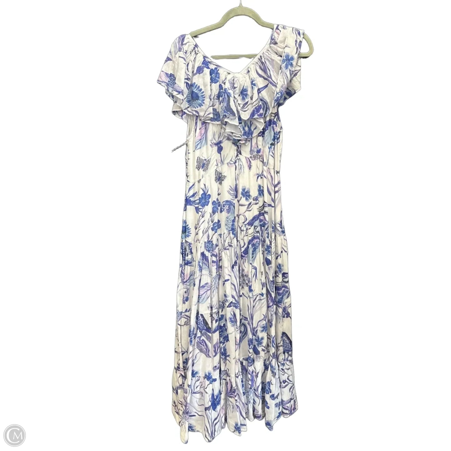 Dress Casual Maxi By Banjanan In Floral Print, Size: L