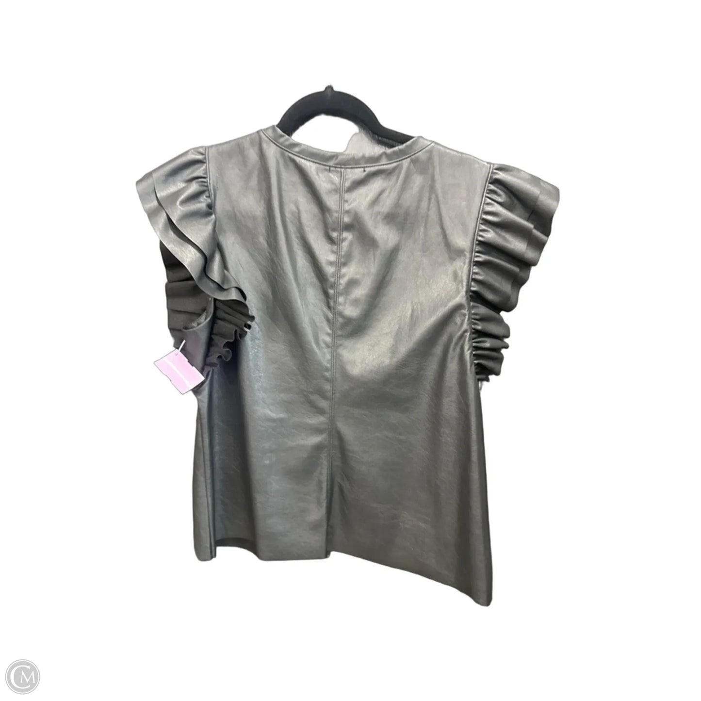 Top Sleeveless By Clothes Mentor In Black, Size: L