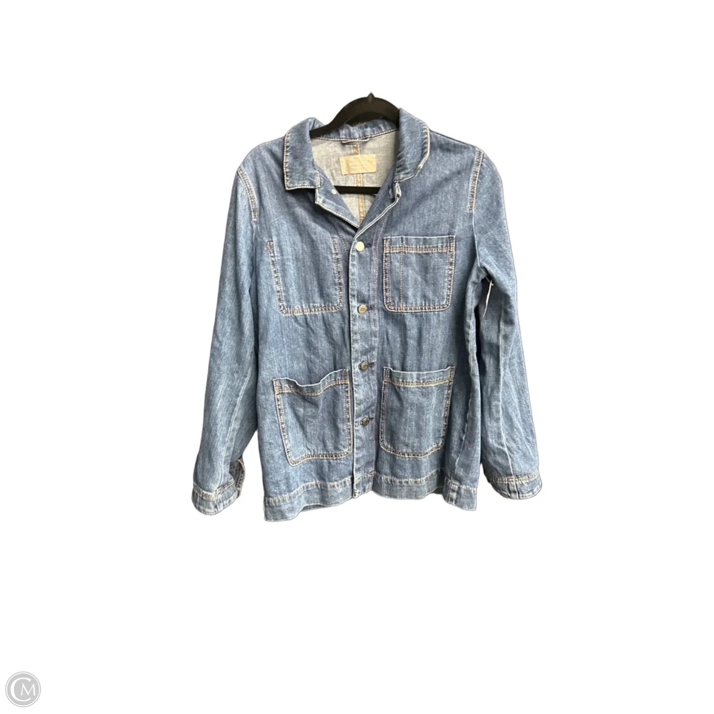 Jacket Denim By Everlane In Blue Denim, Size: M