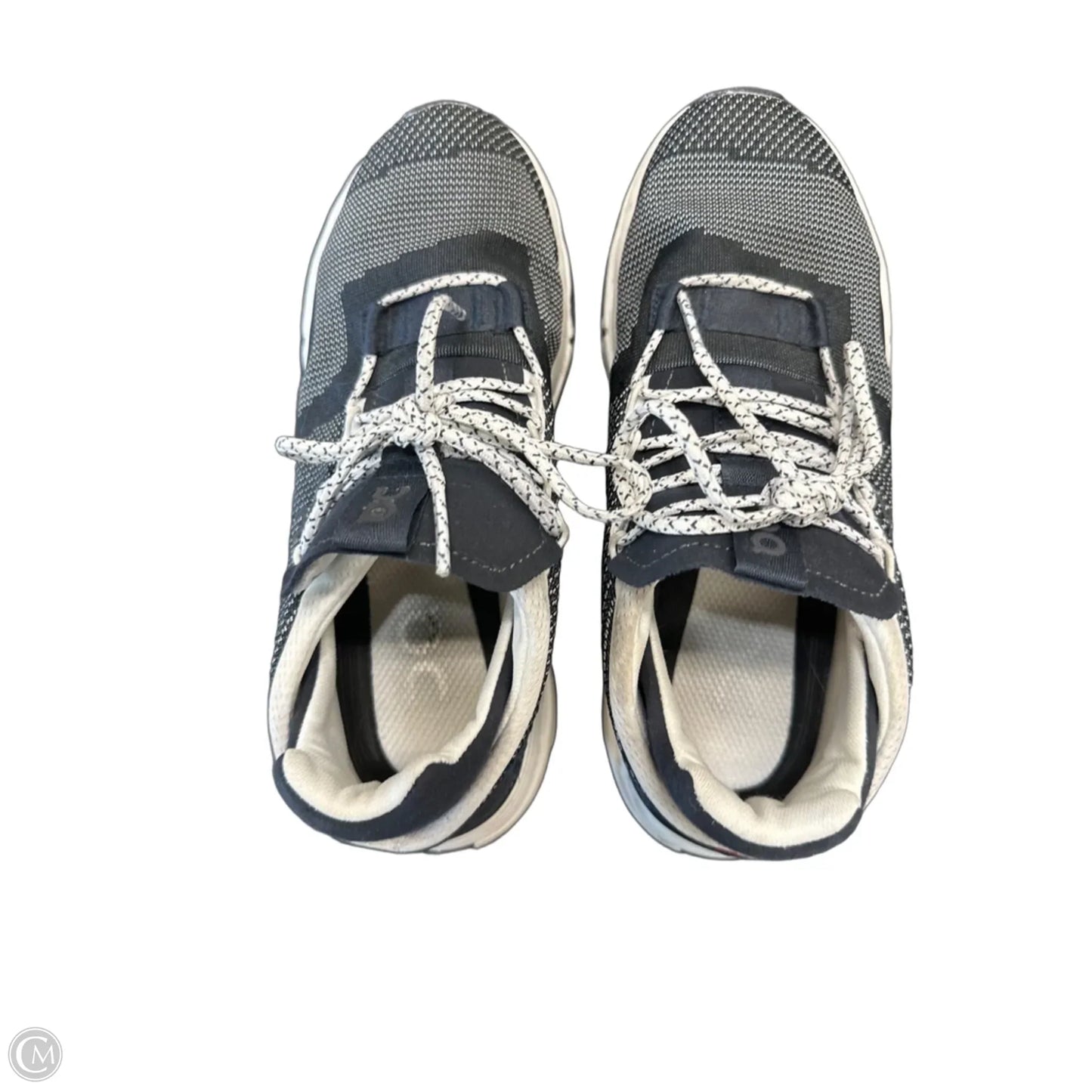 Shoes Athletic By On Cloud In Black & White, Size: 8