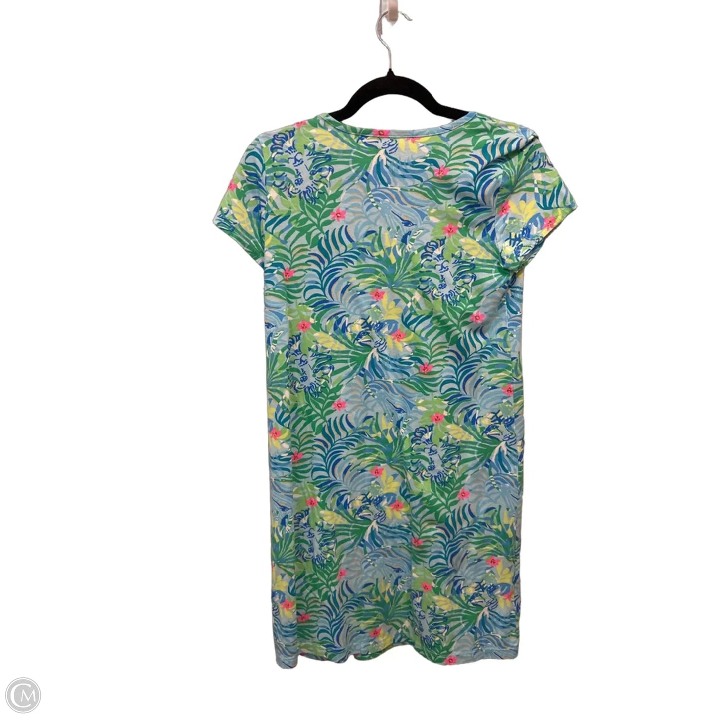 Dress Designer By Lilly Pulitzer In Tropical Print, Size: Xs