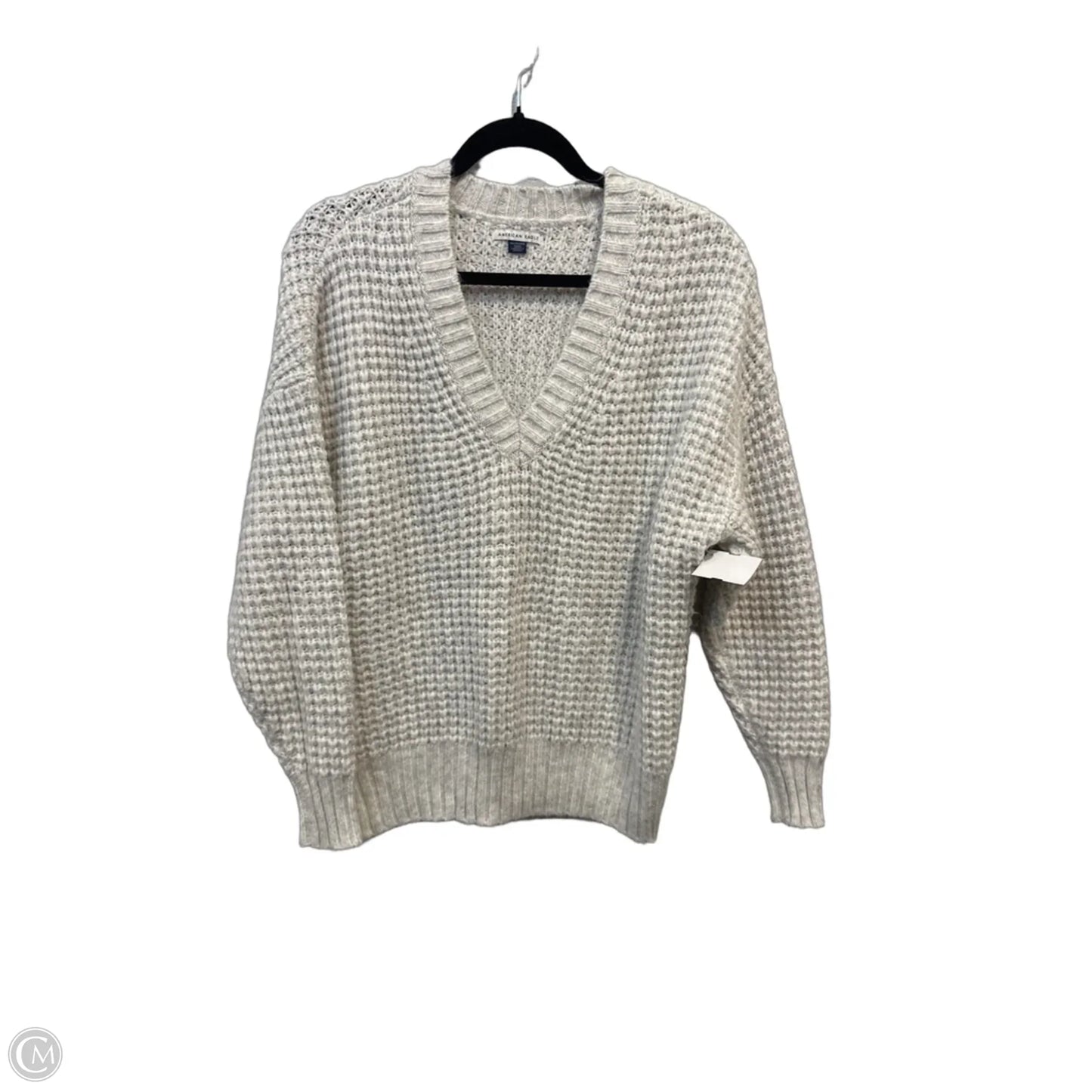 Sweater By American Eagle In Grey, Size: Xsp
