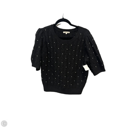 Blouse Short Sleeve By Copper Key In Black & White, Size: L