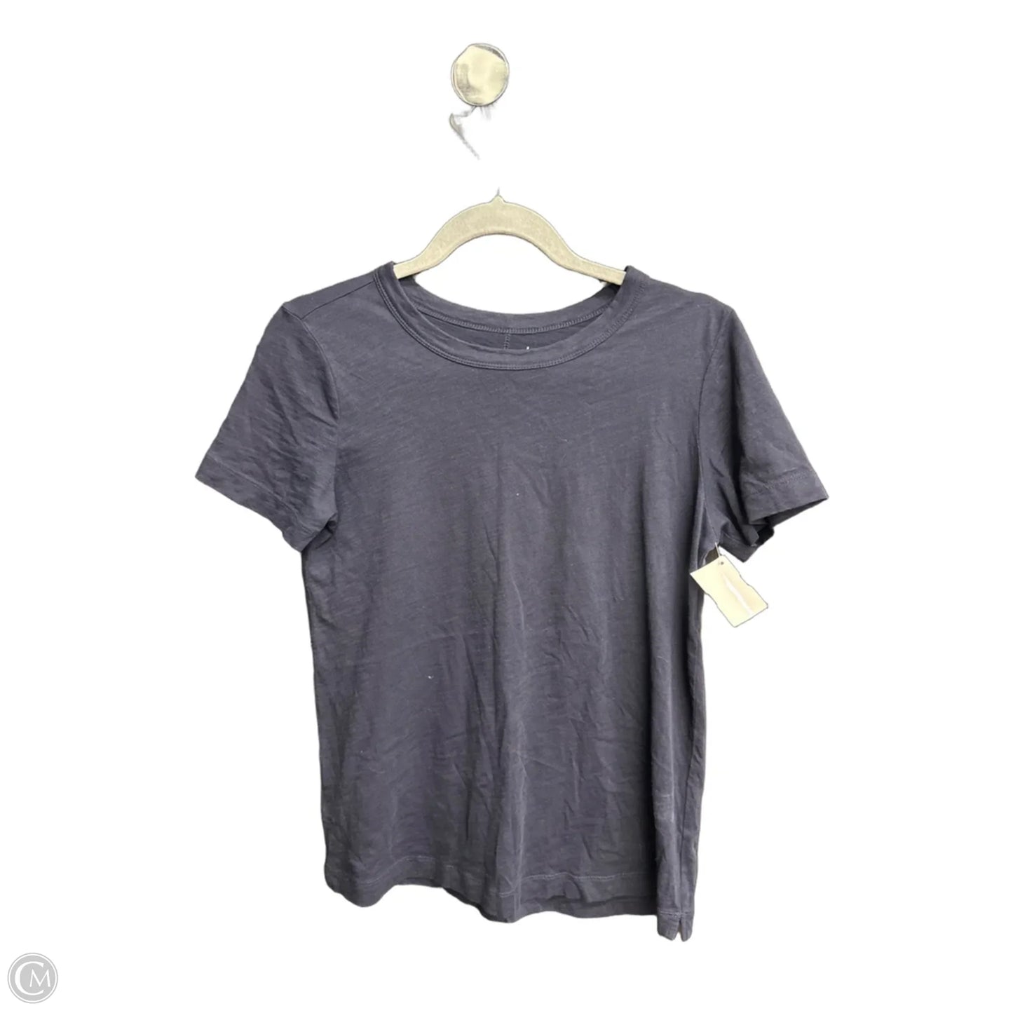 Top Short Sleeve By Loft In Navy, Size: Xs