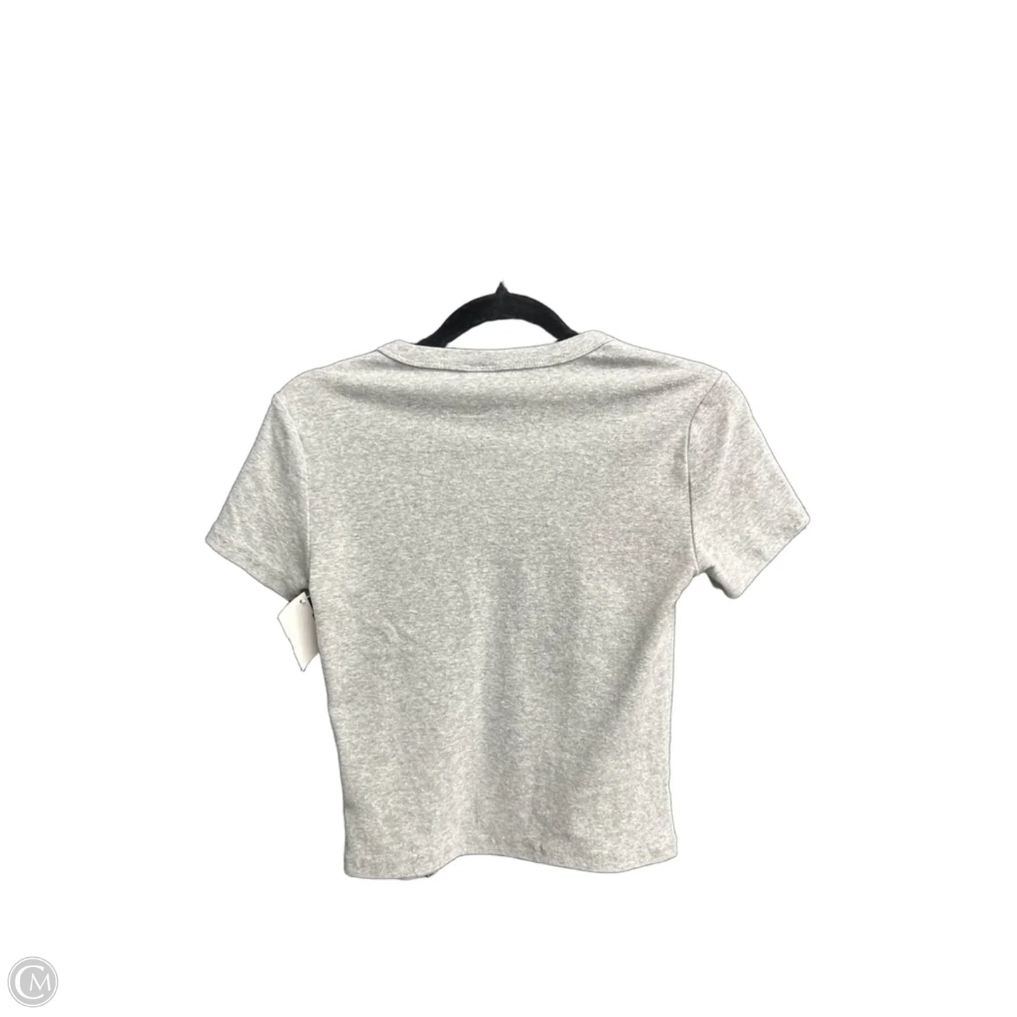 Top Short Sleeve By Sunday Best In Grey, Size: Xs